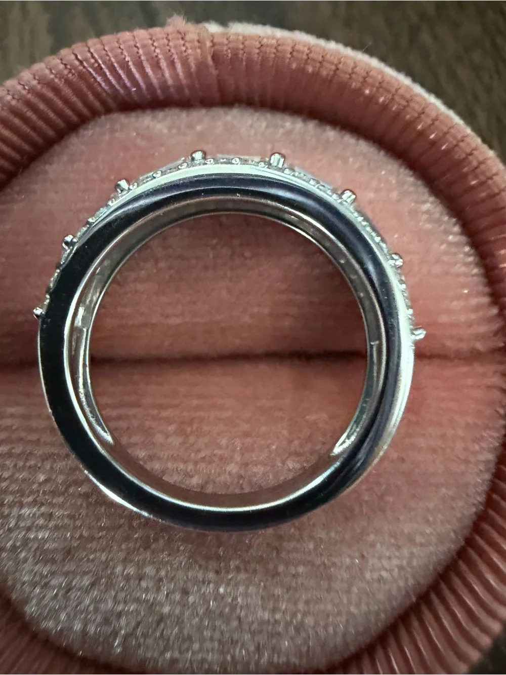 Moissanite ring set